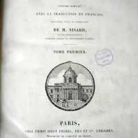 TITO LÍVIO. Oeuvres de Tite-Live : histoire romaine. Paris : Chez Firmin-Didot Frères, 1857. 2v. (Collections des Auteurs Latins)