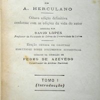 HERCULANO, Alexandre. Historia de Portugal : desde o começo da monarchia ate o fim do reinado de Afonso III. 8. ed. Paris : Aillaud & Bertrand ; Rio de Janeiro : Livraria Francisco Alves, [1875 -]. nv. : il.