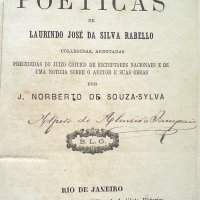 RABELO, Laurindo. Obras poeticas. Rio de Janeiro : B. L. Garnier, 1876. 270p.