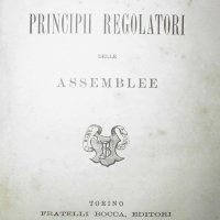 GALEOTTI, Ugo. Principii regolatori delle assemblee. Torino : F.Bocca, 1900. 306p.