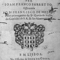 BARRETO, João Franco. Ortografia da lingua portuguesa. 1. ed. Lisboa : Officina de Joam da Costa, 1671. [16], 279, [1]. dobr.,[4]p.